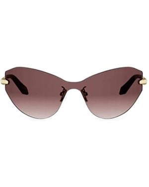 BVLGARI Serpenti Cat-Eye Frame Sunglasses - Purple