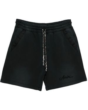 Amiri Shorts mit Kordelzug - Schwarz