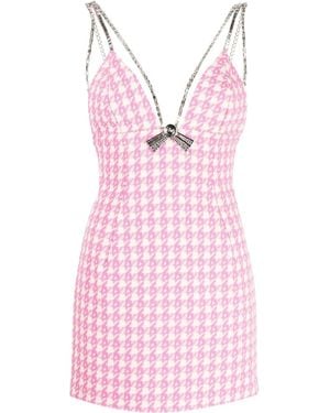 Area Abito Corto Deco Bow - Rosa
