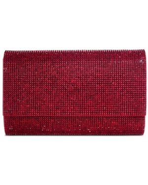 Judith Leiber Fizzoni Crystal-Embellished Clutch Bag - Red