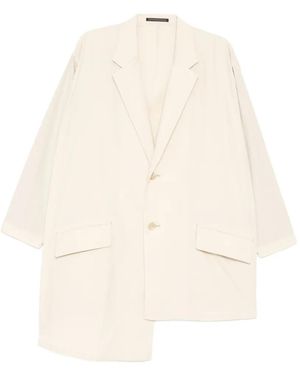 Y's Yohji Yamamoto Broad Big Jacket - Natural