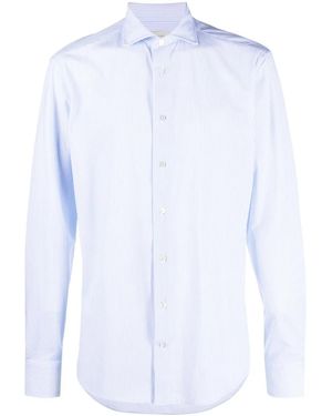 Traiano Milano Traiano Rossini Striped Shirt - White