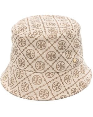 Tory Burch バケットハット - ナチュラル