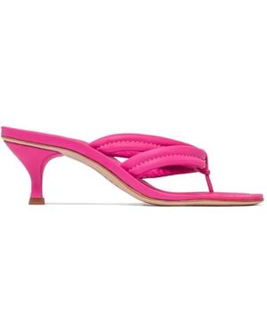Bernardo Miami Padded Heeled Sandals - Pink
