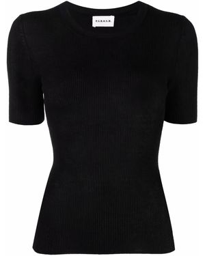 P.A.R.O.S.H. Top Cipria - Nero