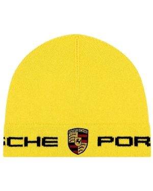Aimé Leon Dore X Porsche Logo-Detail Beanie - Yellow