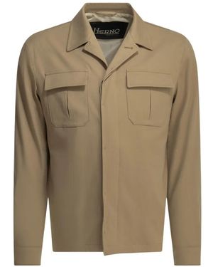 Herno Flap-Pocket Jacket - Green