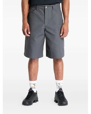 Nike キャンバス ショートパンツ - グレー