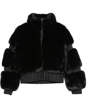 Goldbergh Fuwa Faux-Fur Ski Jacket - Black