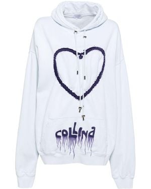 Collina Strada Heart Hoodie - Grey