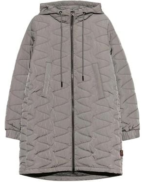 Bimba Y Lola Mid-Length Padded Puffer - Gray
