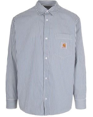 Carhartt Striped Shirt - Blue