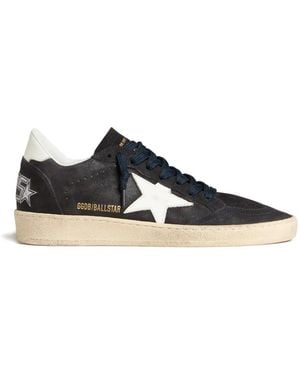 Golden Goose Ball Star Trainers - Blue