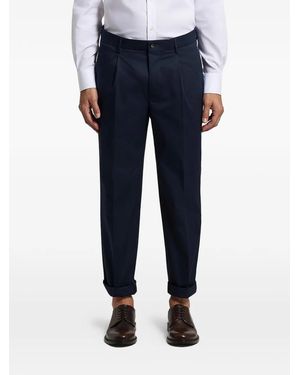 Peserico Pleated Trousers - Blue