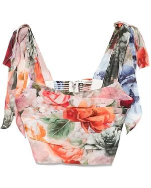 Alice + Olivia Blusa A Fiori - Rosa