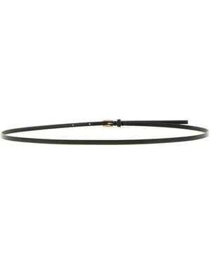 Tom Ford Leather Belt - White