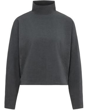 DRYKORN Top Asiral Con Cuello Decorativo - Gris