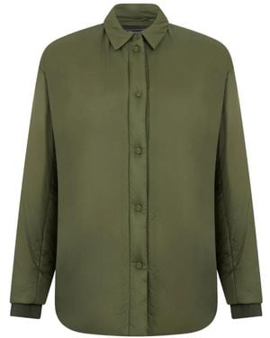 Herno Padded Shirt Jacket - Green