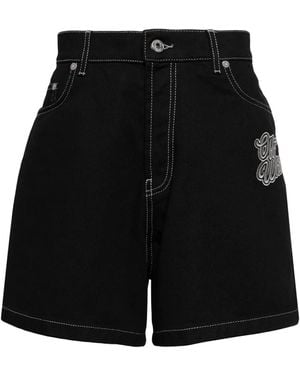 Off-White c/o Virgil Abloh Denim Shorts - Black