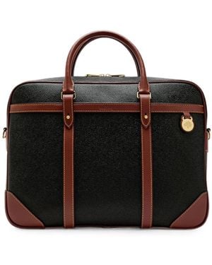 Mulberry Grainy-Leather Briefcase - Black