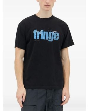 METALWOOD STUDIO Fringe T-Shirt - Black