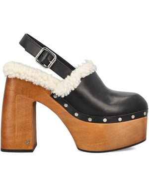 Jimmy Choo Alida Platform 135 Heeled Sandals - Black