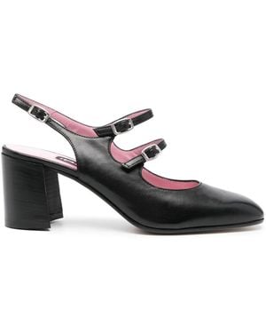 CAREL PARIS Banana 60Mm Slingback Court Shoes - Black