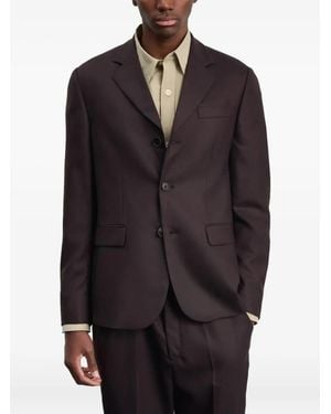 Another Aspect 1.0 Single-Breasted Blazer - Black