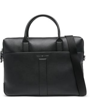 Tommy Hilfiger Maletín Relaxed Computer - Negro