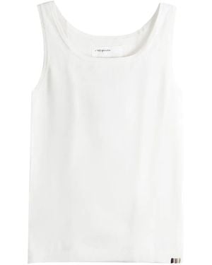 Extreme Cashmere Claudia Tank Top - White