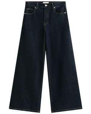 Tommy Hilfiger 70S Five-Pockets Wide Leg Jeans - Blue