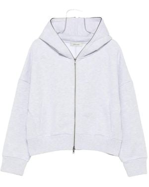 Entire studios Zip-Up Hoodie - White