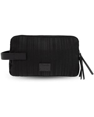 Paul Smith Trousse Da Bagno Shadow Stripe - Nero