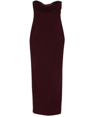 Roland Mouret Vestido con lentejuelas - Morado