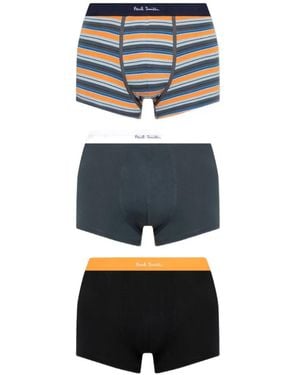 Paul Smith Three-Pack Logo-Waistband Boxers (Set Of Three) - White
