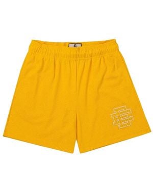 Eric Emanuel Short Ee Basic À Logo Imprimé - Yellow