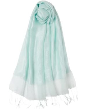 Marella Stola Con Frange - Blu
