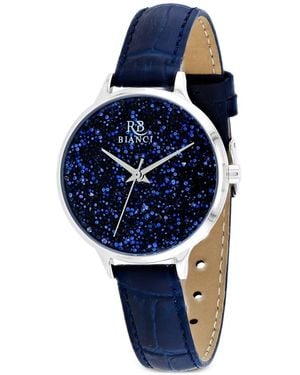 Roberto Bianci Gemma Crystal-Embellished 32Mm Watch - Blue