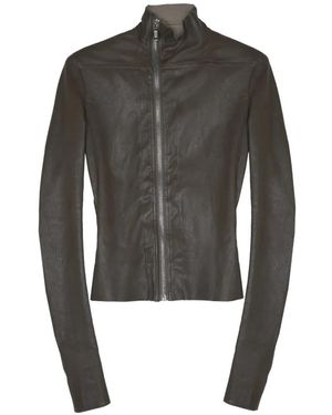 Rick Owens Gary Leather Jacket - Black