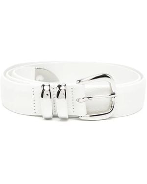 Anderson's Leather Belt - White