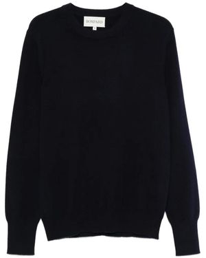 Bompard Pullover Mit Rundhalsausschnitt - Blau