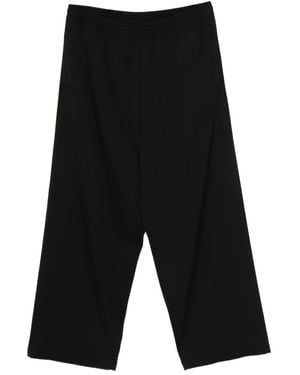 Balenciaga Elastic-waist trousers - Negro