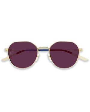 Gucci Round-Frame Sunglasses - Purple