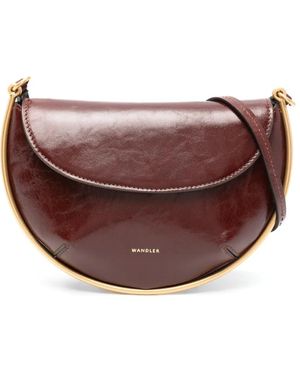 Wandler Mini Kate Schultertasche - Braun