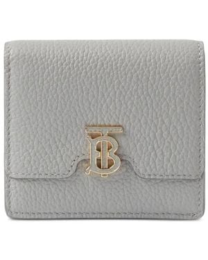 Burberry Portafoglio Tb - Grigio