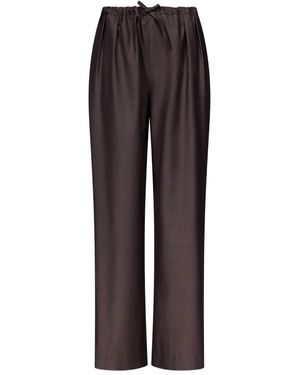 Loulou de Saison Pantalones Cove - Marrón