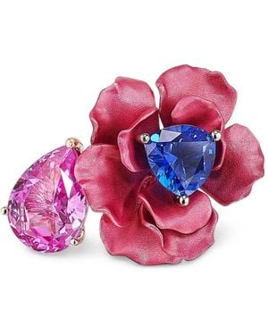Anabela Chan Sapphire Bloom Ring - Pink