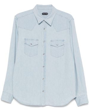 Tom Ford Denim Shirt - Blue