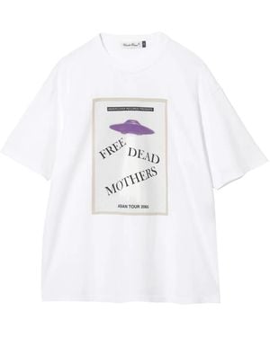 Undercover T-Shirt Met Grafische Print - Wit