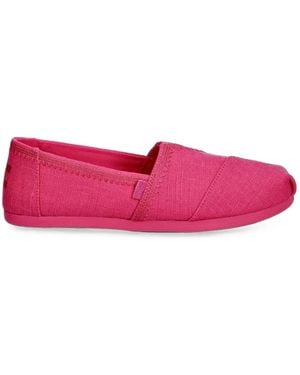TOMS Slip-On Espadrilles - Pink